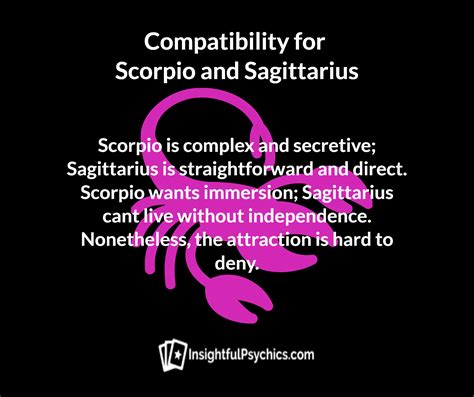 scorpio and sagittarius love match|scorpio and sagittarius love.